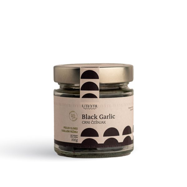 Umami Mediteraneo crni organski češnjak-oguljeni režanj  100g