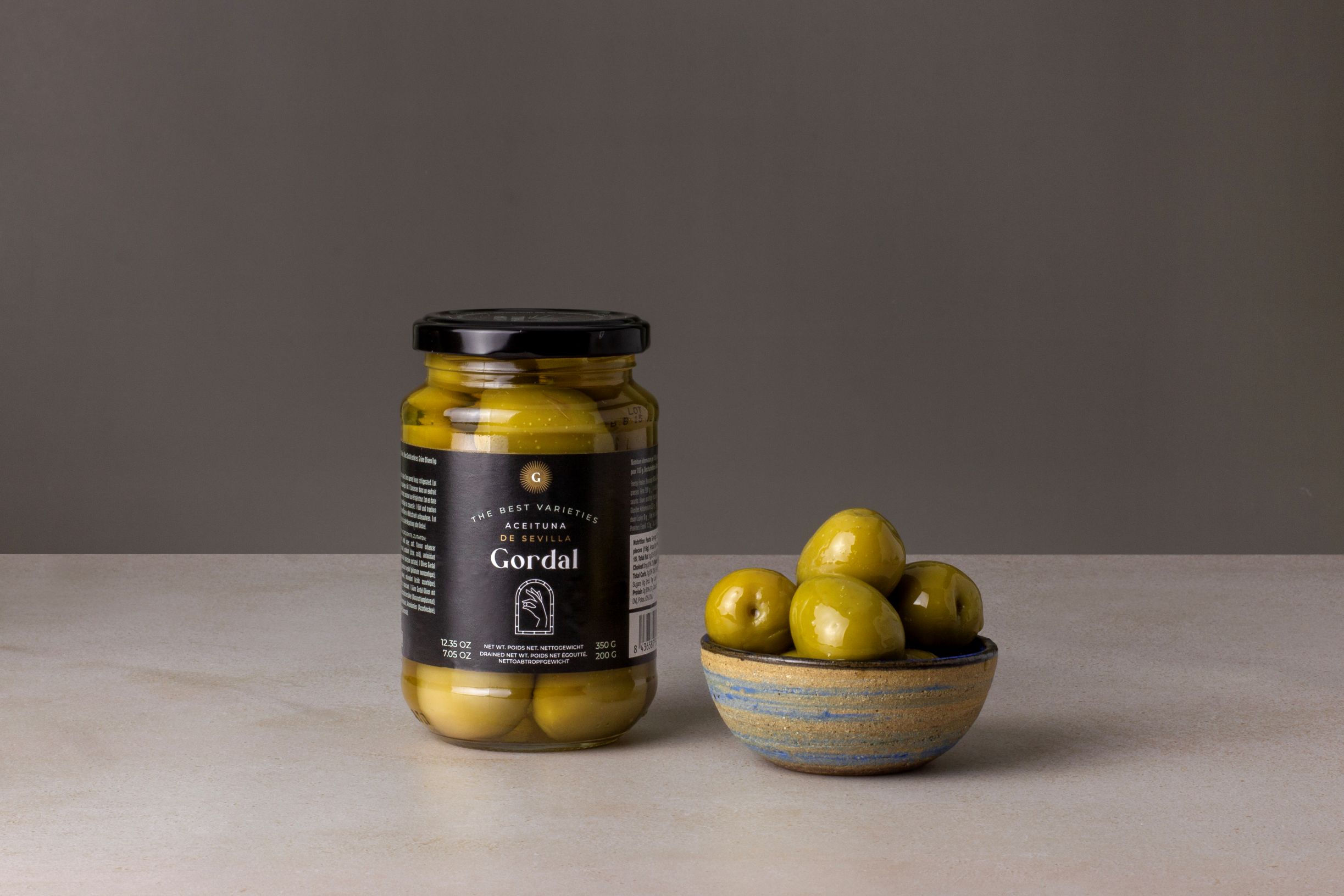 Zelene masline Gordal cijele 350g - Slika 2